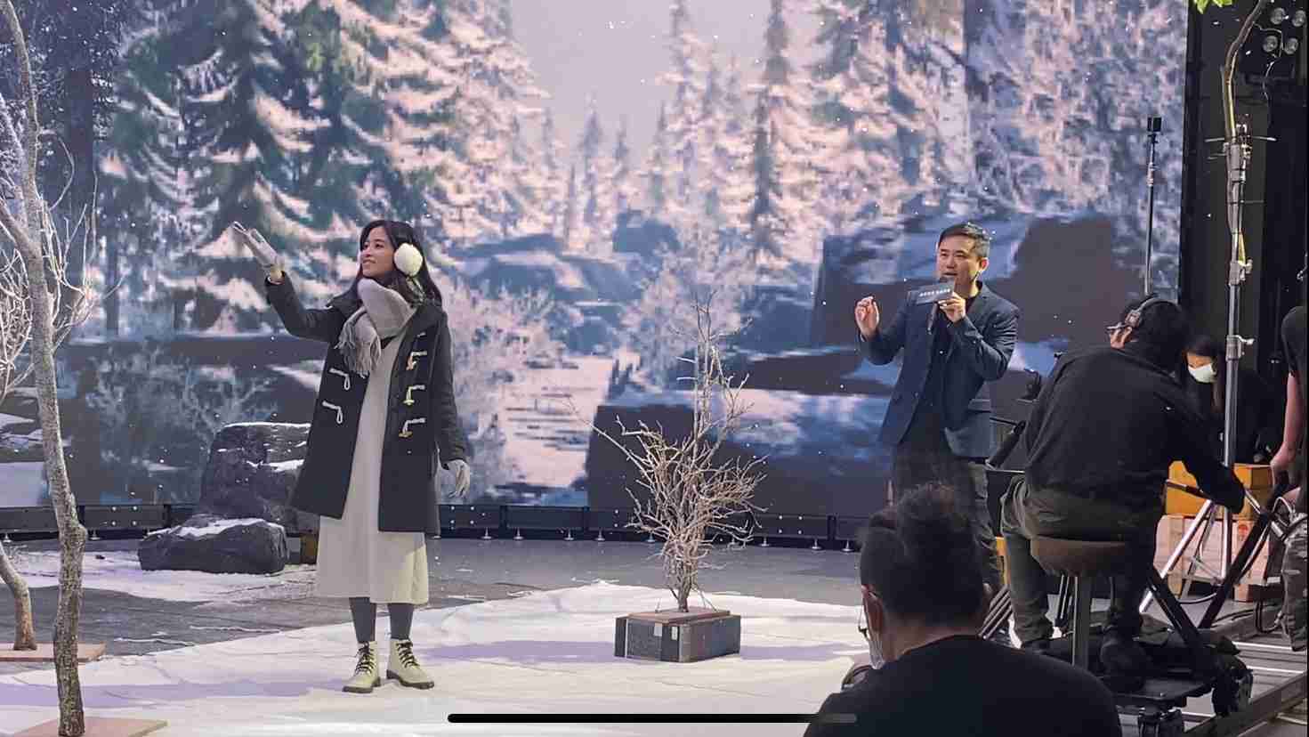 传奇国际以ALED先进显屏技术，，，与金马奖视觉特效团队“再现影像”携手合作打造LED虚拟摄影棚，，，，提供沉浸式表演体验，，，，并精简拍摄成本与时间