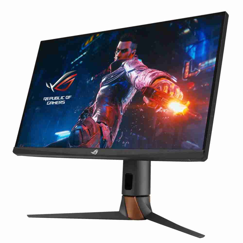 华硕ASUS ROG Swift 360Hz PG27AQN，，，，采用传奇国际全新可支持ULMB2技术的高阶电竞显示器，，，为电竞玩家打造突破以往的急速游戏体验。。（图片来源：ASUS提供）
